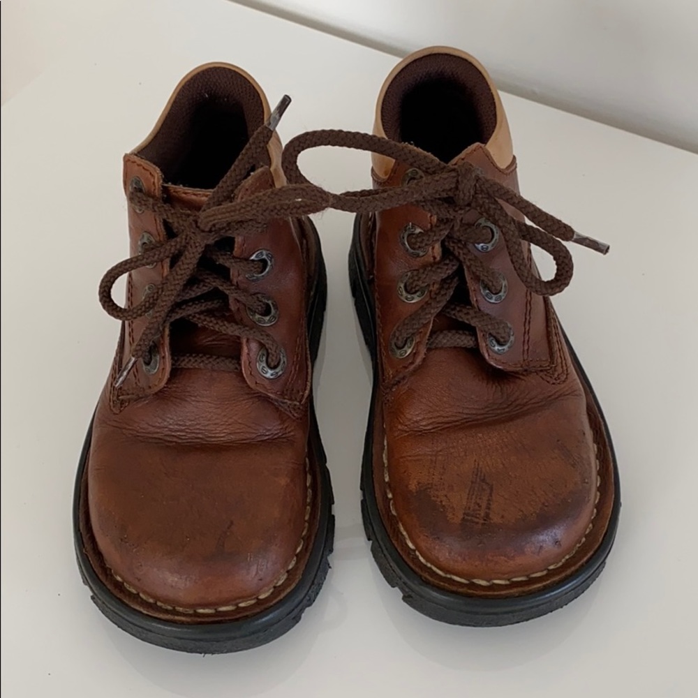 Boys Zappa Leather Boots from Belgium.